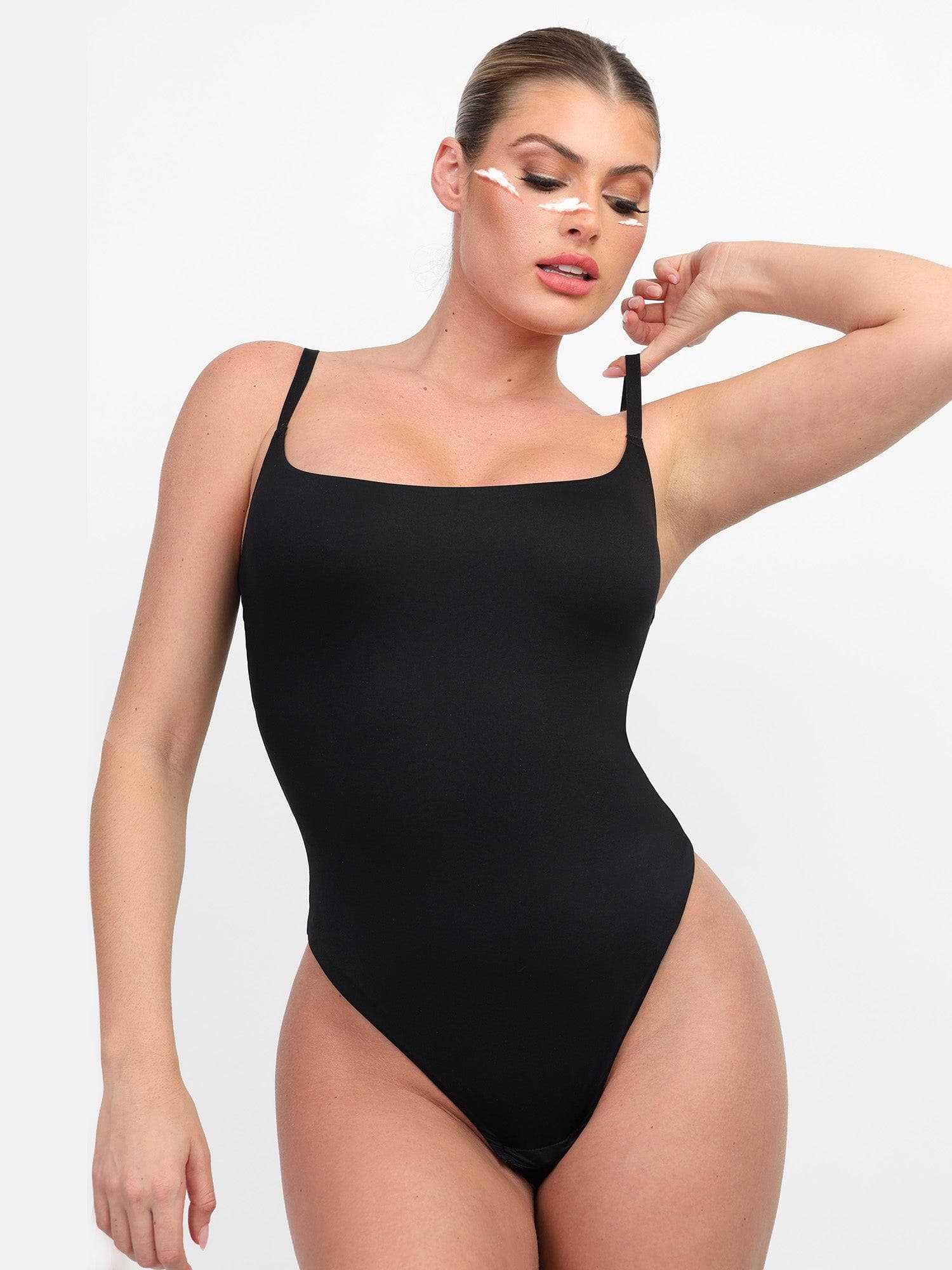 Shapewear High-Cut Thong Sculpting Bodysuit