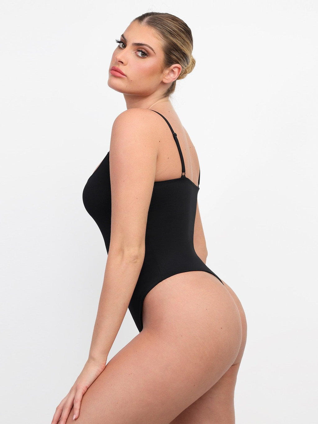 Shapewear High-Cut Thong Sculpting Bodysuit