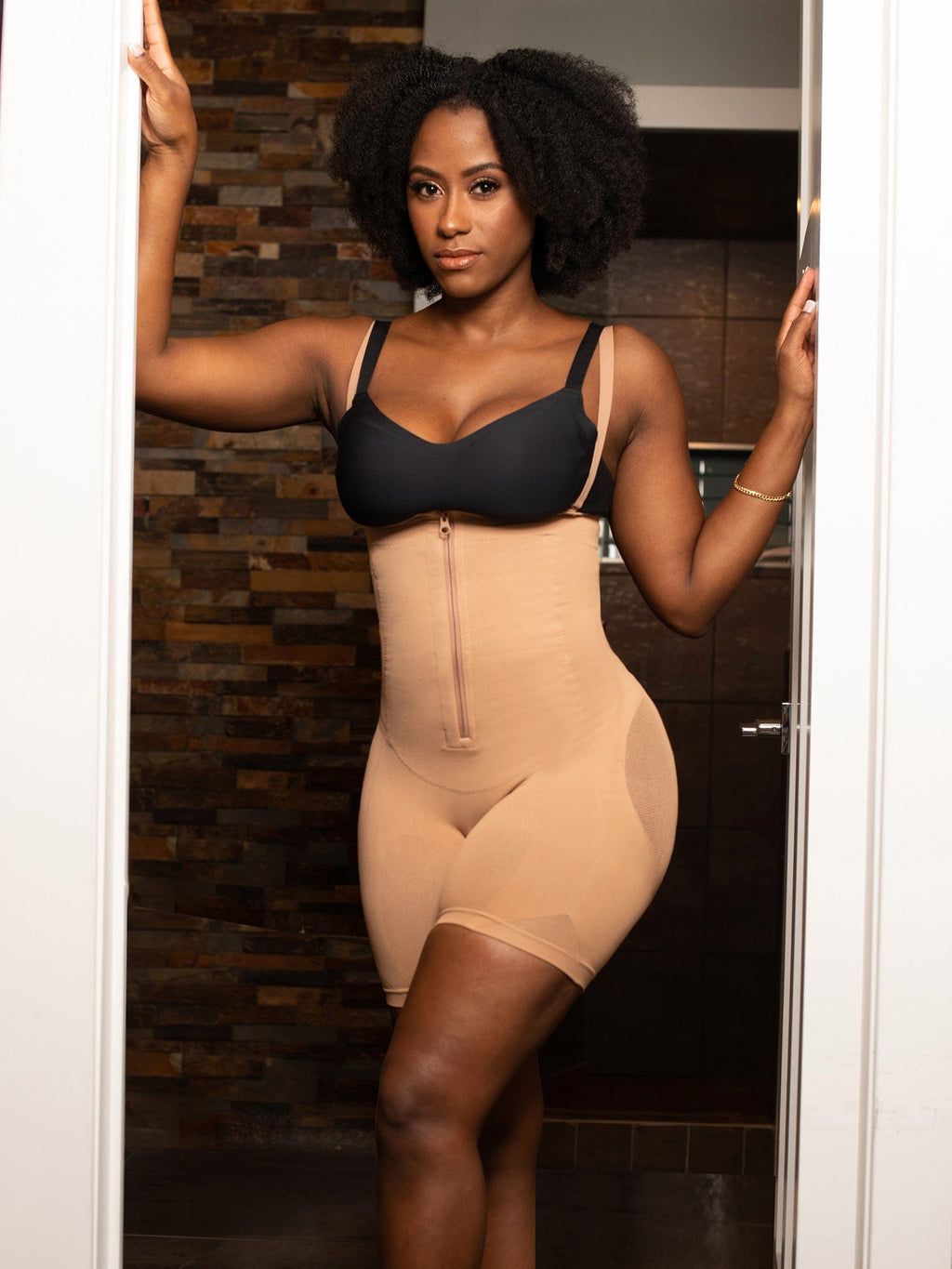Shapewear Mesh Tummy Control Butt Lifter Bodysuit
