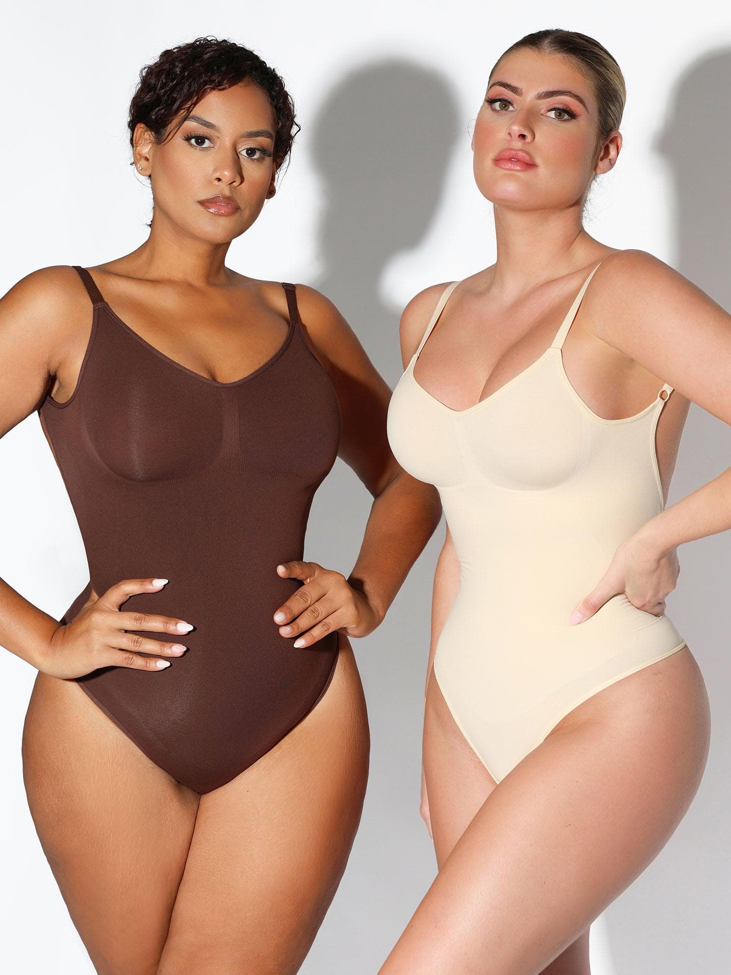Shapewear Low Back Seamless Tummy Control Thong Bodysuit