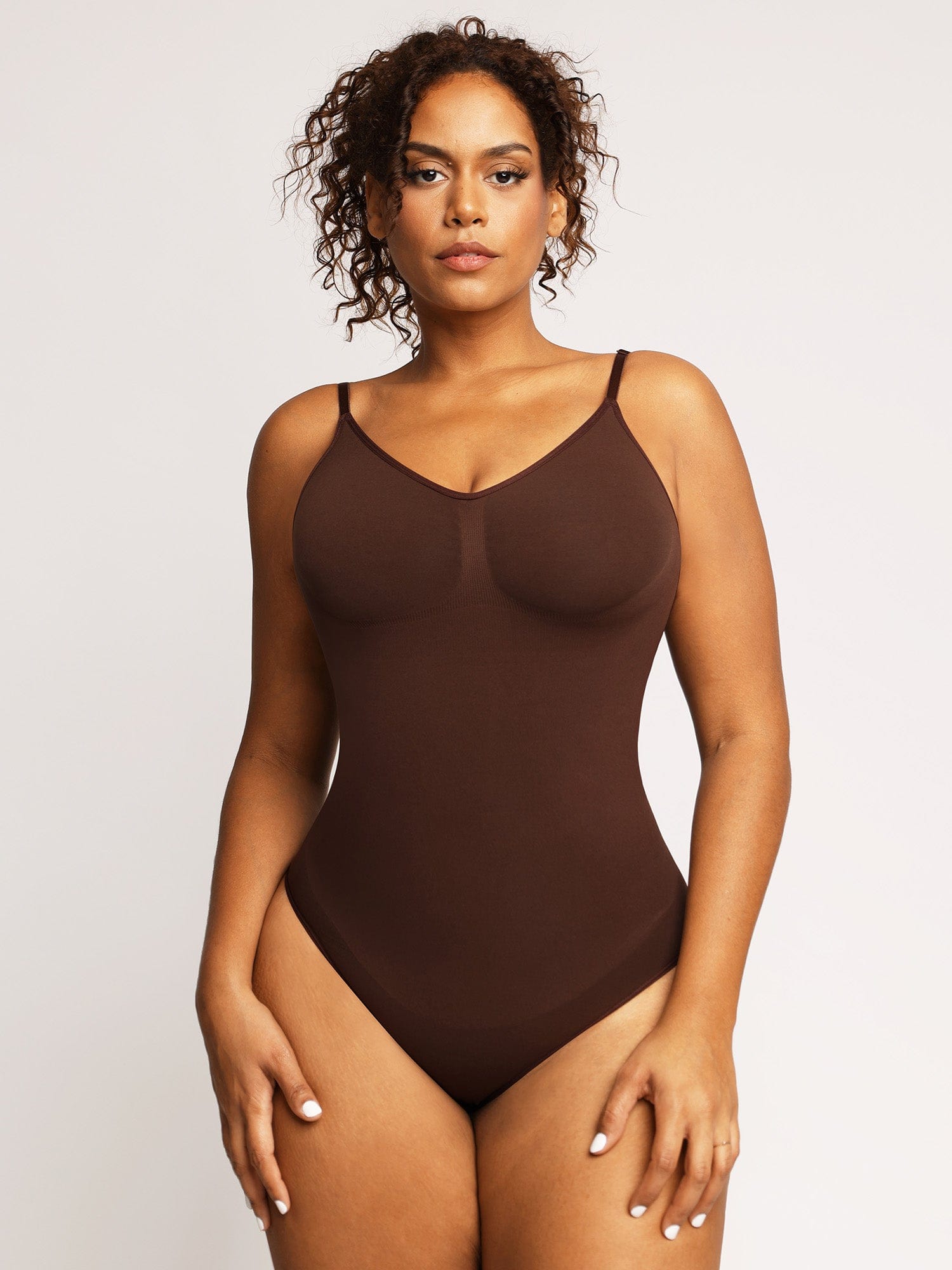 Shapewear Low Back Seamless Tummy Control Thong Bodysuit