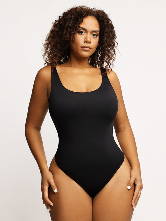 The Shapewear Bodysuit Scoop Neck Thong