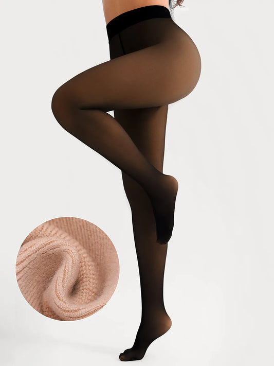 Sculpting Sheer Thermal Tights