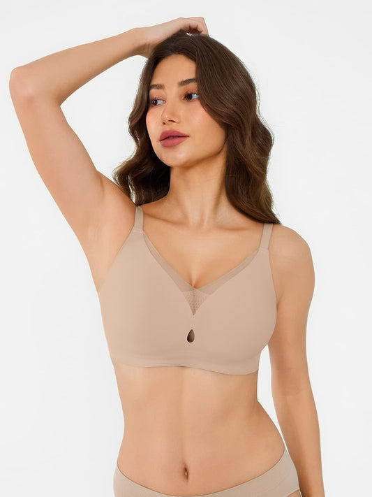 Seamless Airy Contour Plunge Bra