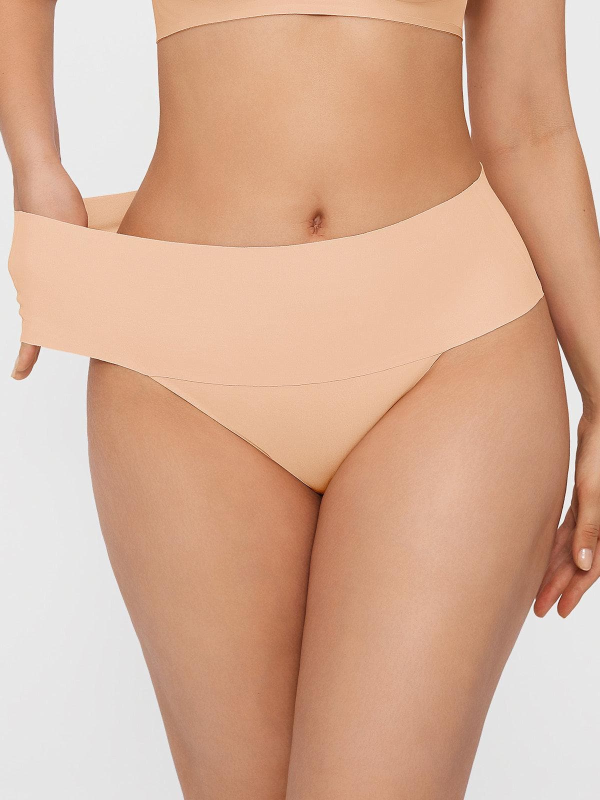 Seamless High-Waist Tummy Control Thong