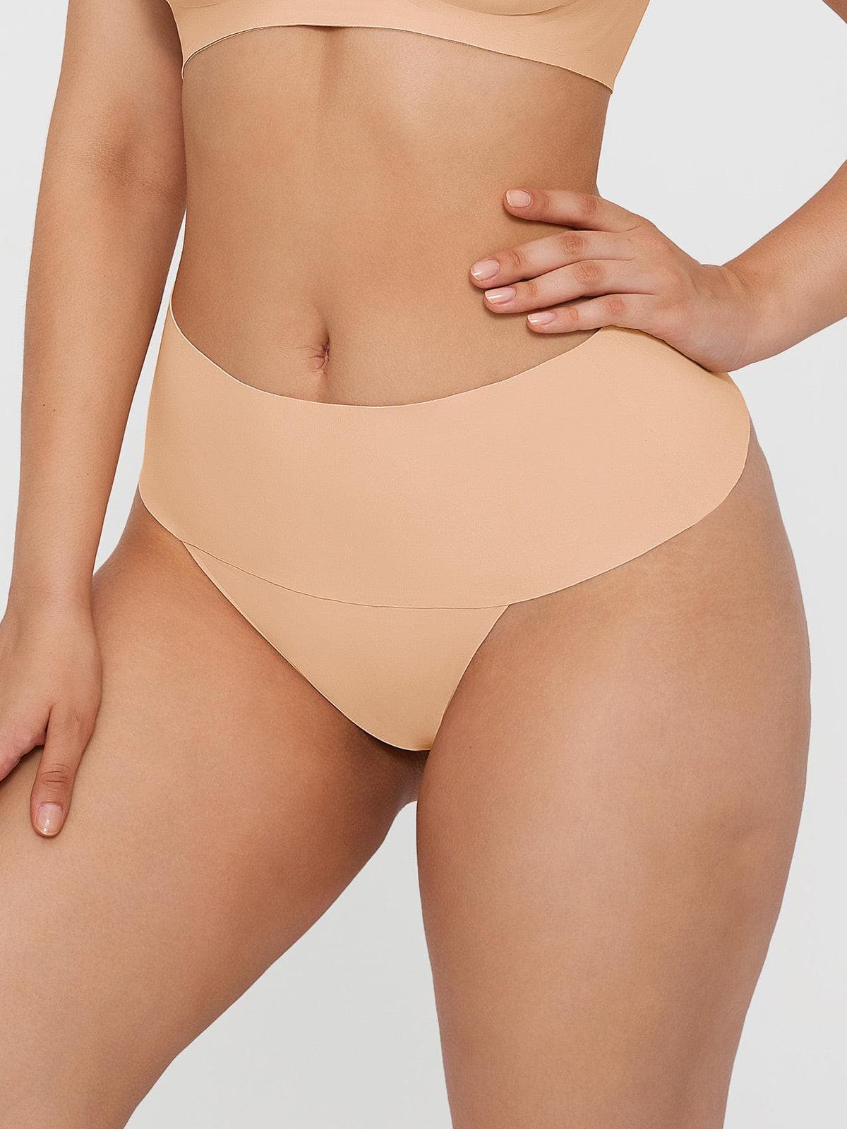 Seamless High-Waist Tummy Control Thong