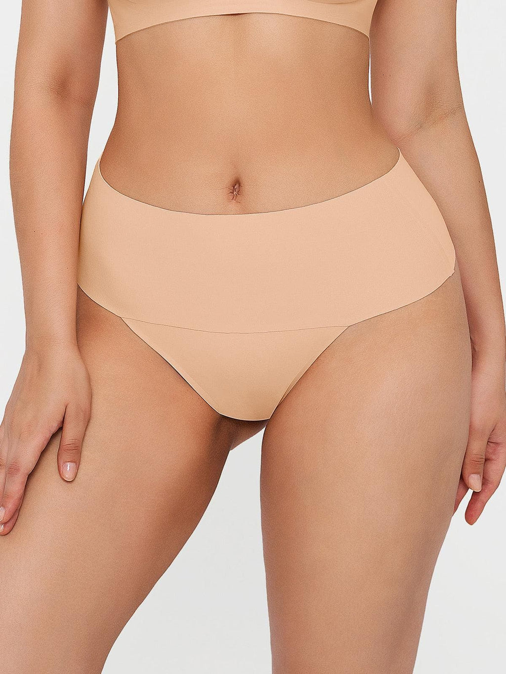 Seamless High-Waist Tummy Control Thong