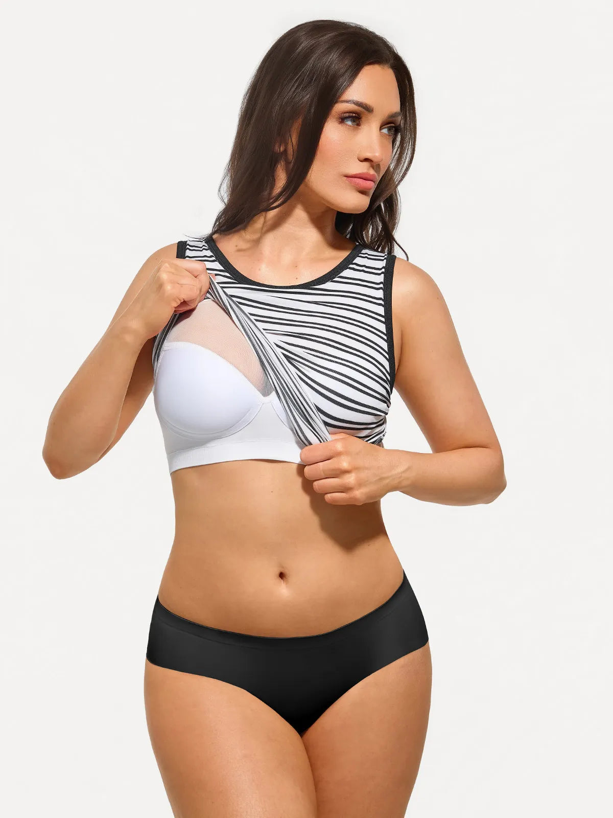 Seamless Built-in Bra All-in-One Shapewear Tank