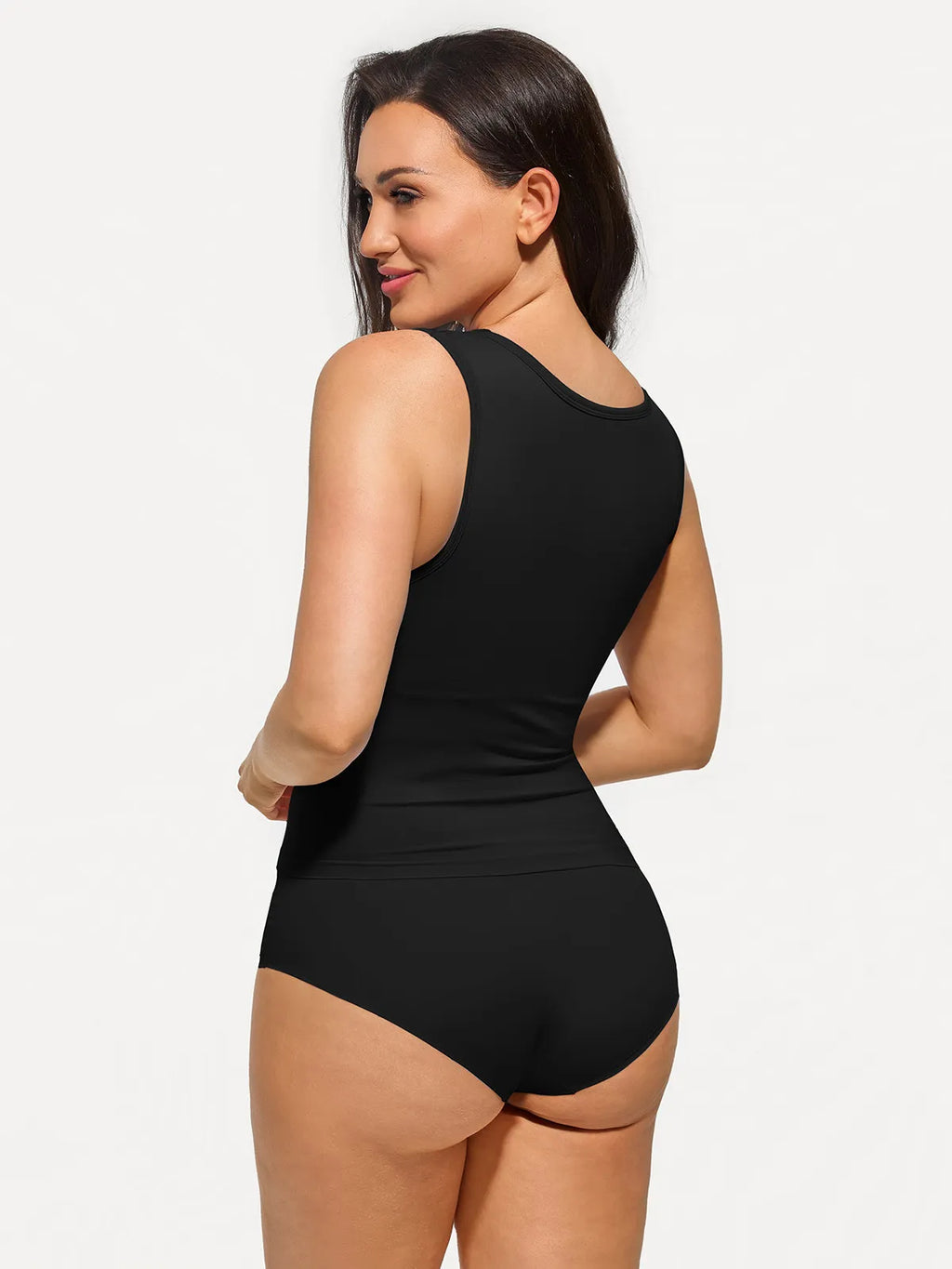 Seamless Built-in Bra All-in-One Shapewear Tank