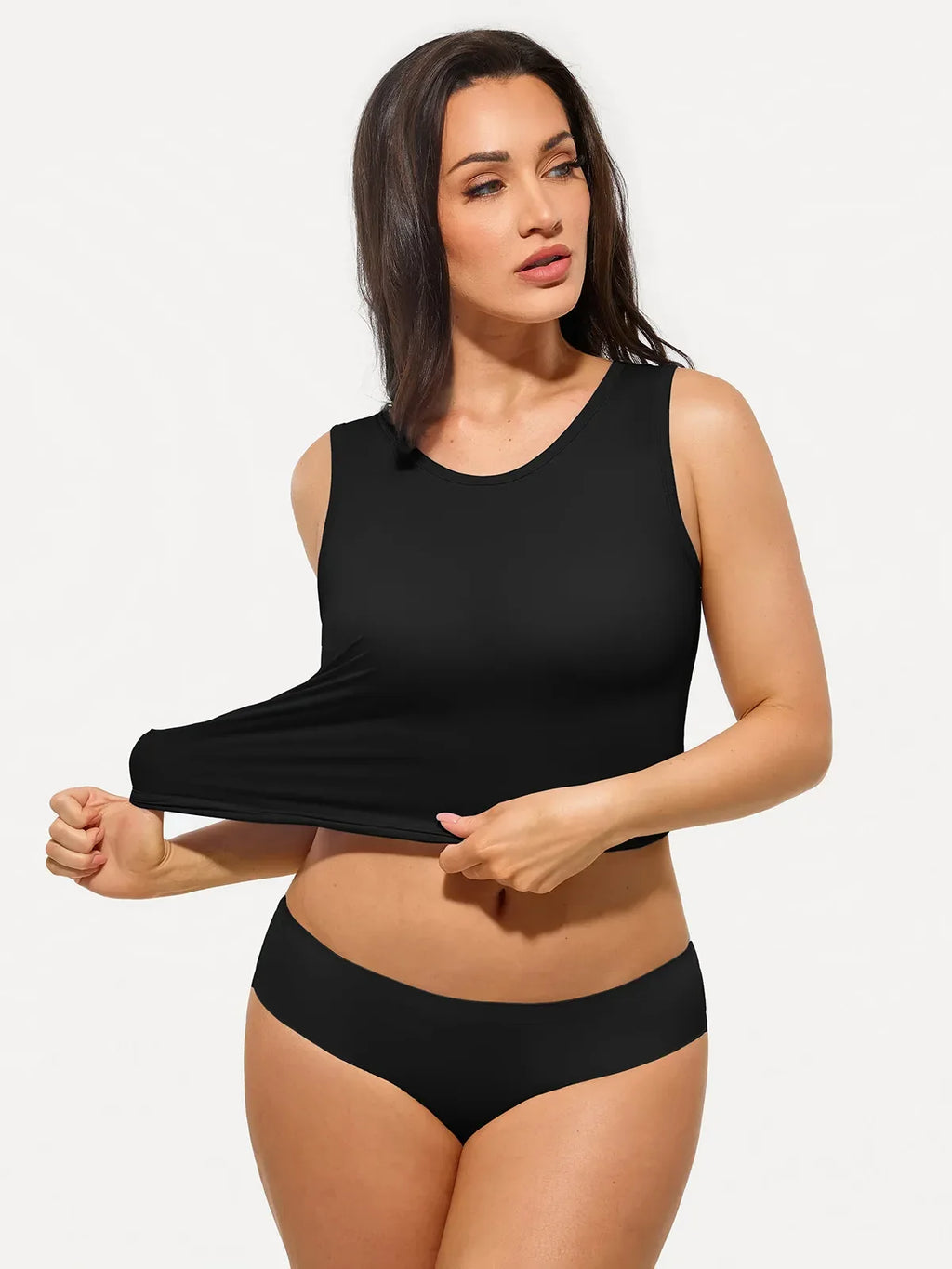 Seamless Built-in Bra All-in-One Shapewear Tank