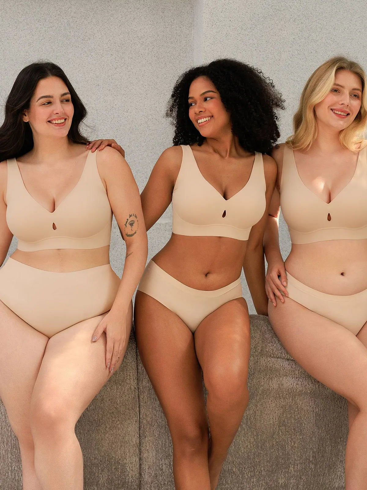 Seamless Wireless Jelly Contour Support Bra