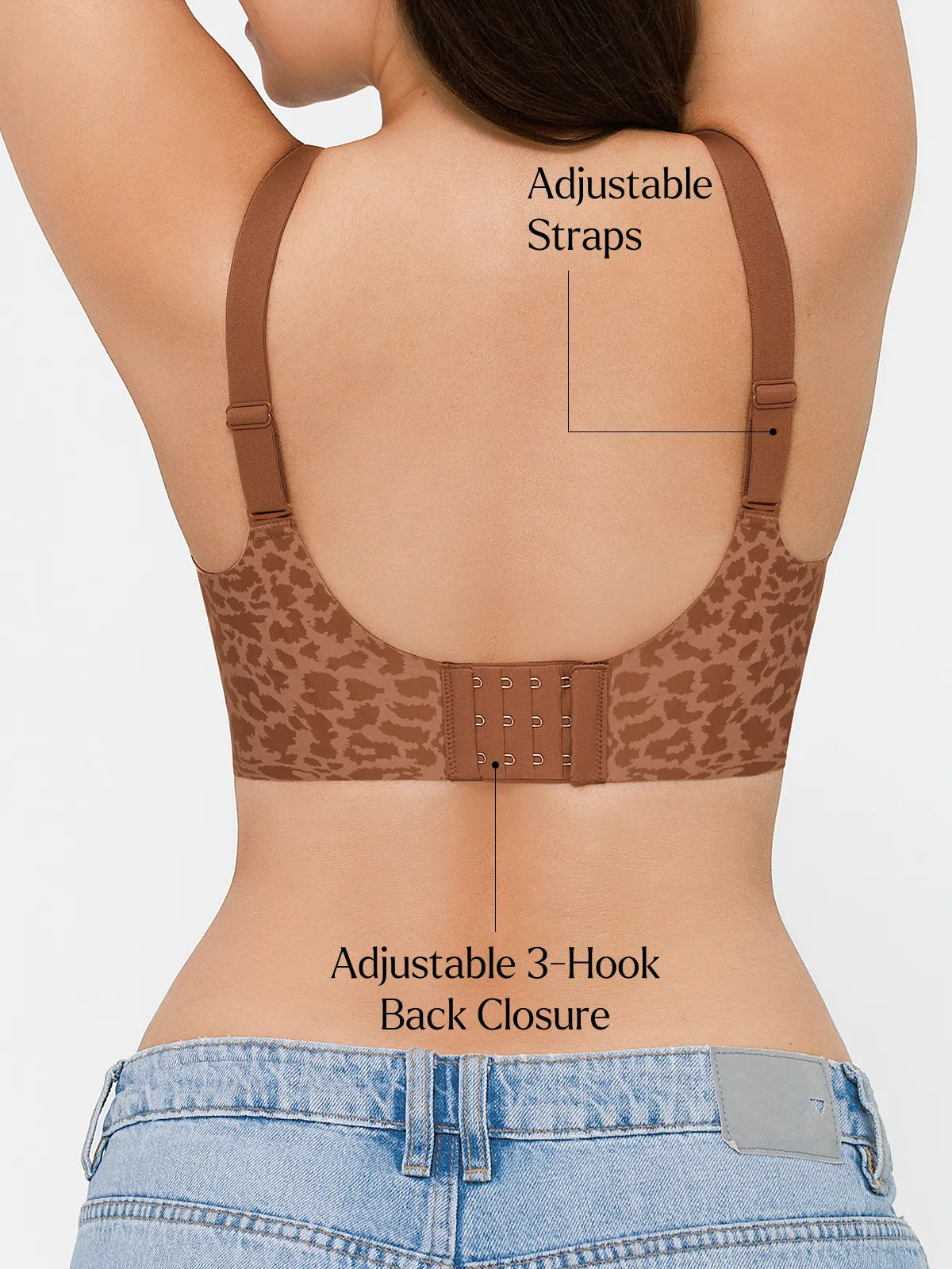 Seamless Wireless Jelly Contour Support Bra