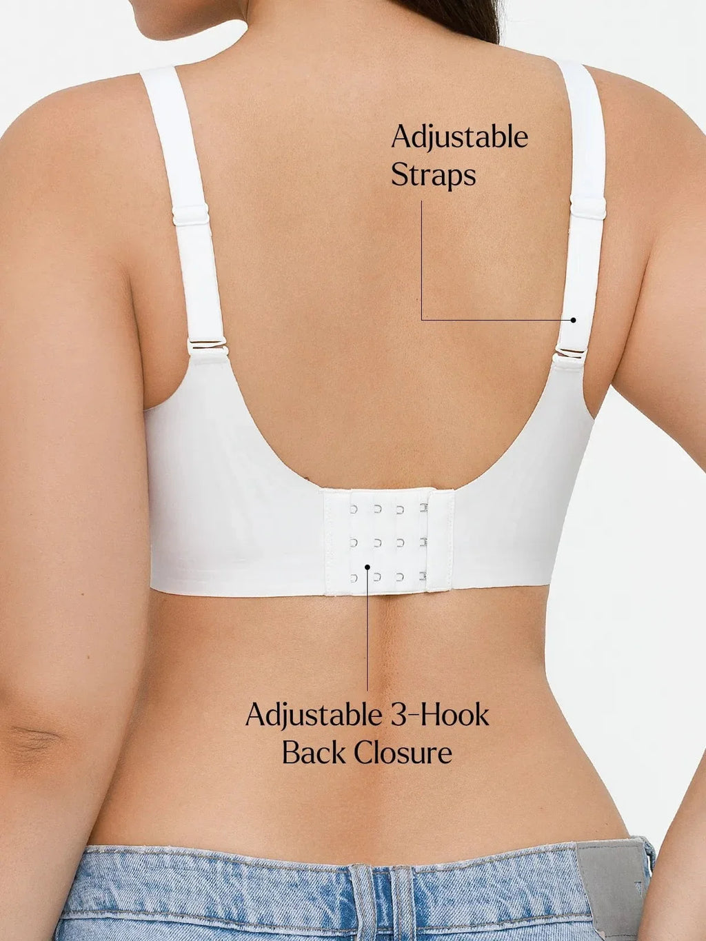 Seamless Wireless Jelly Contour Support Bra