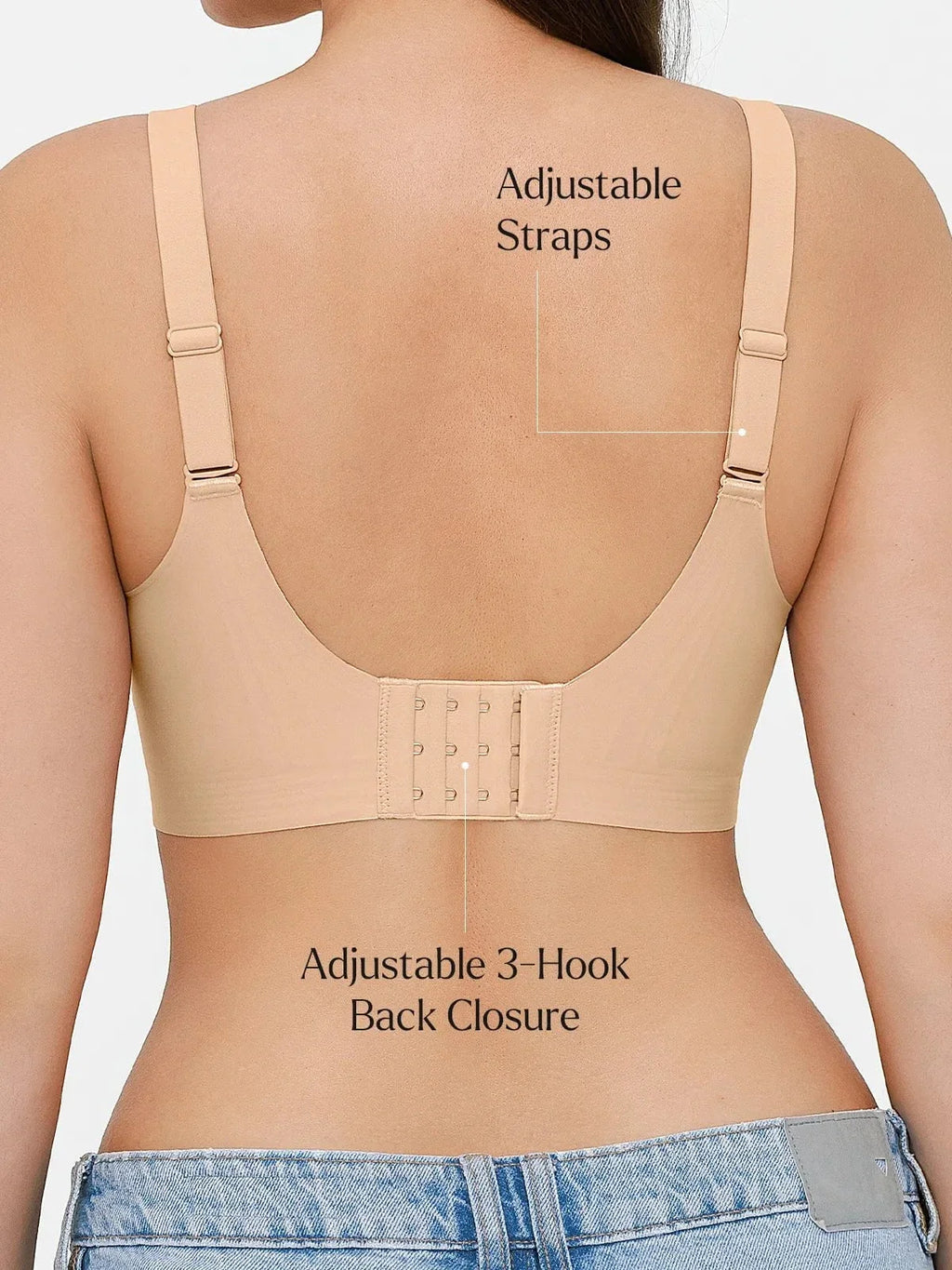 Seamless Wireless Jelly Contour Support Bra
