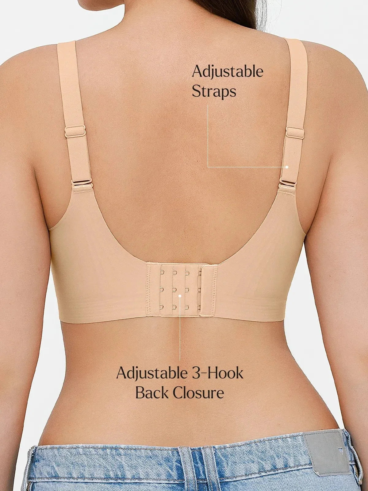 Seamless Wireless Jelly Contour Support Bra