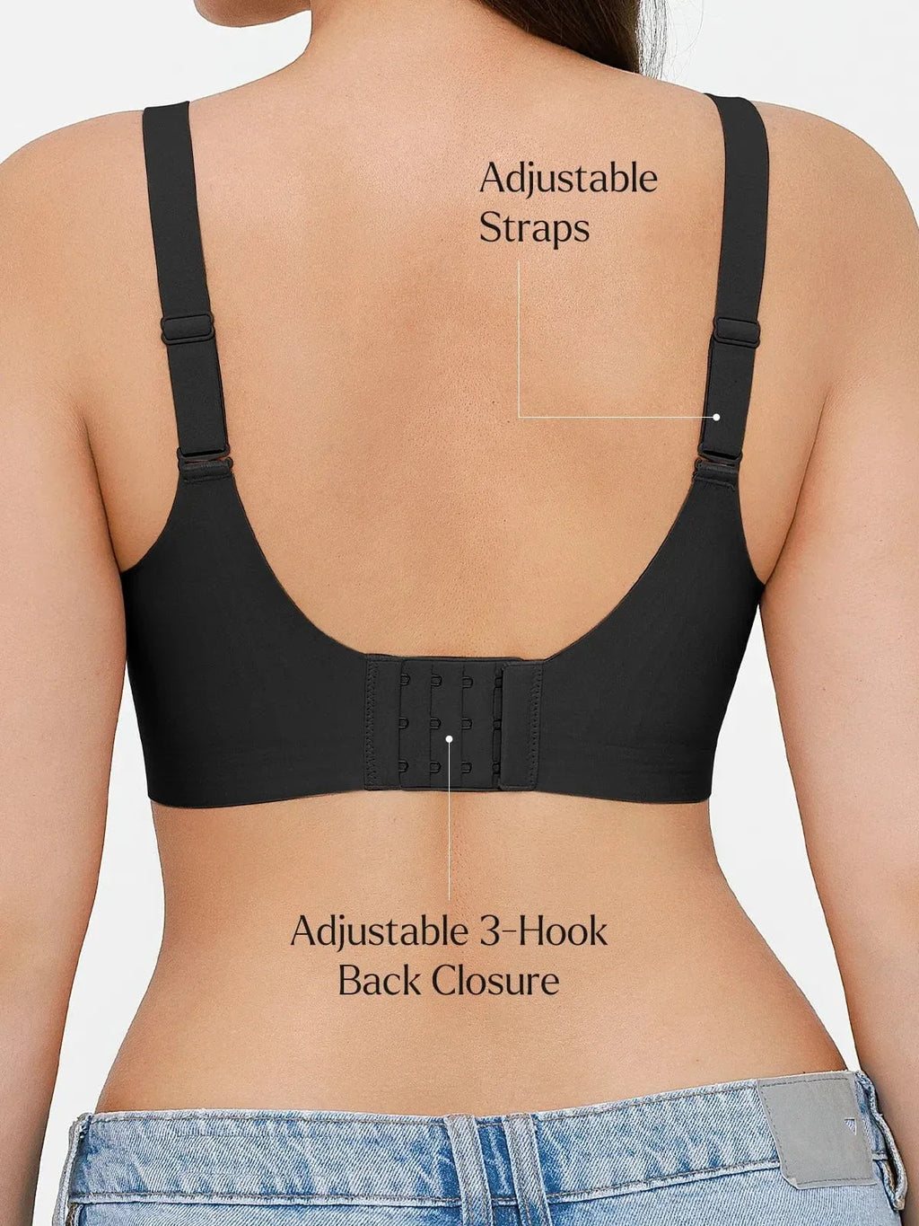 Seamless Wireless Jelly Contour Support Bra