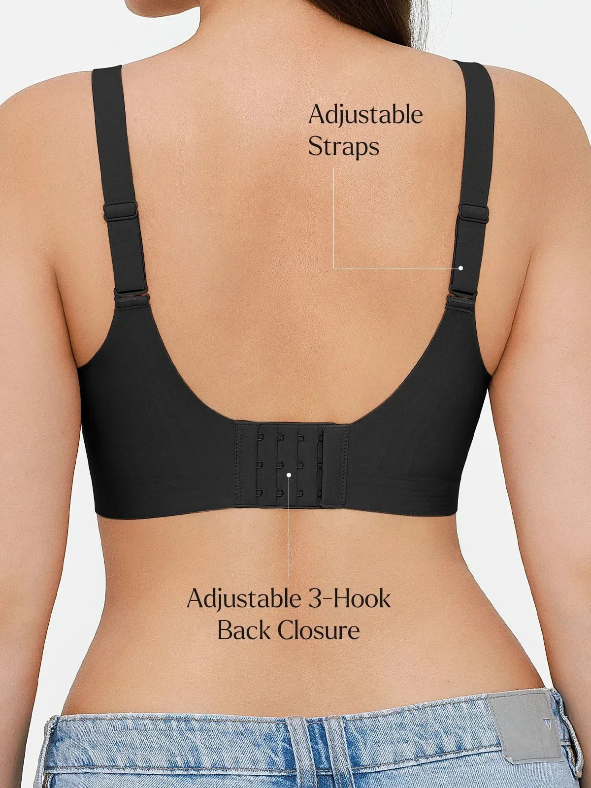 Seamless Wireless Jelly Contour Support Bra