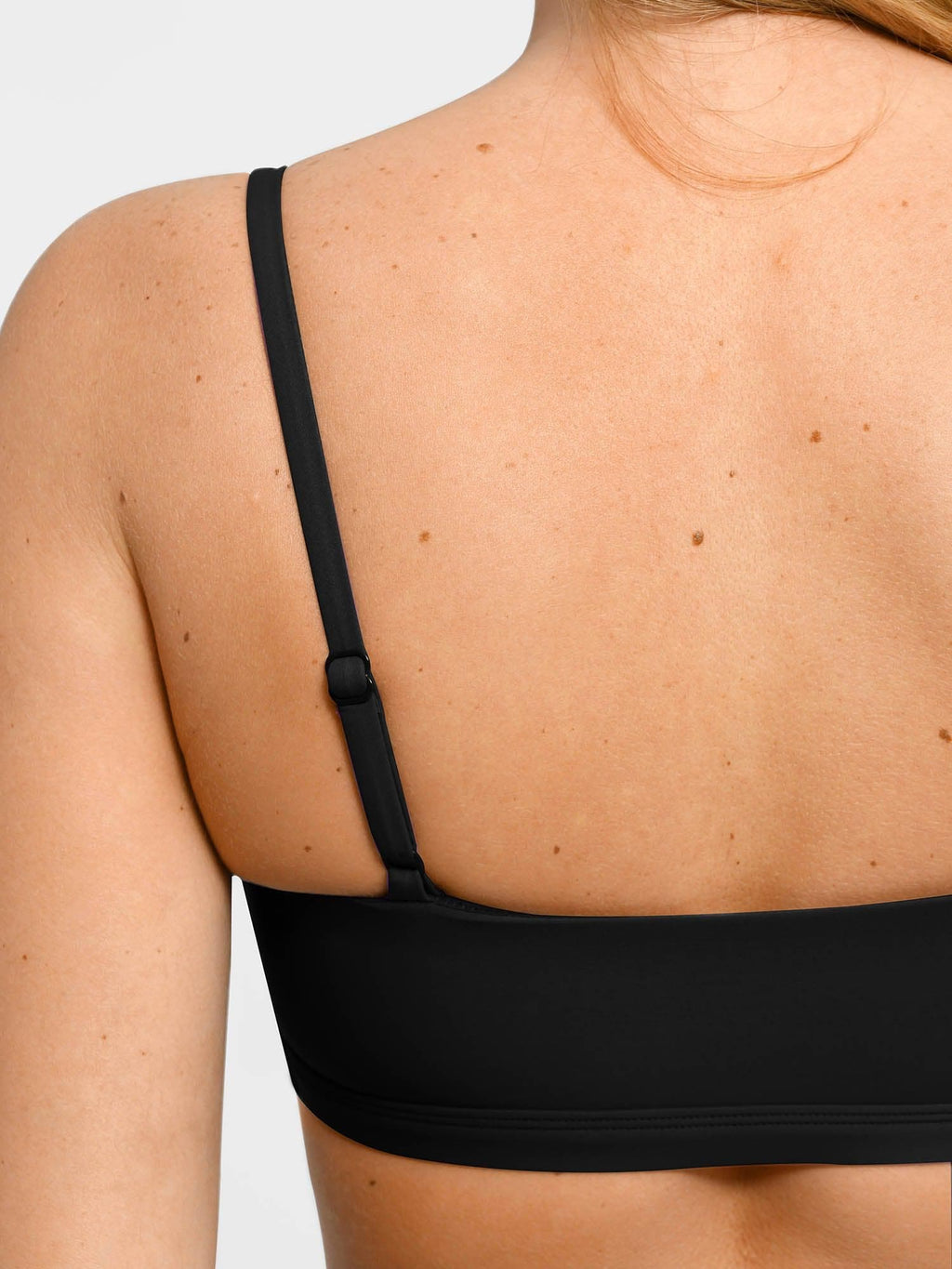 Shapewear Bust-Enhancing Draped High Waist Bikini Top
