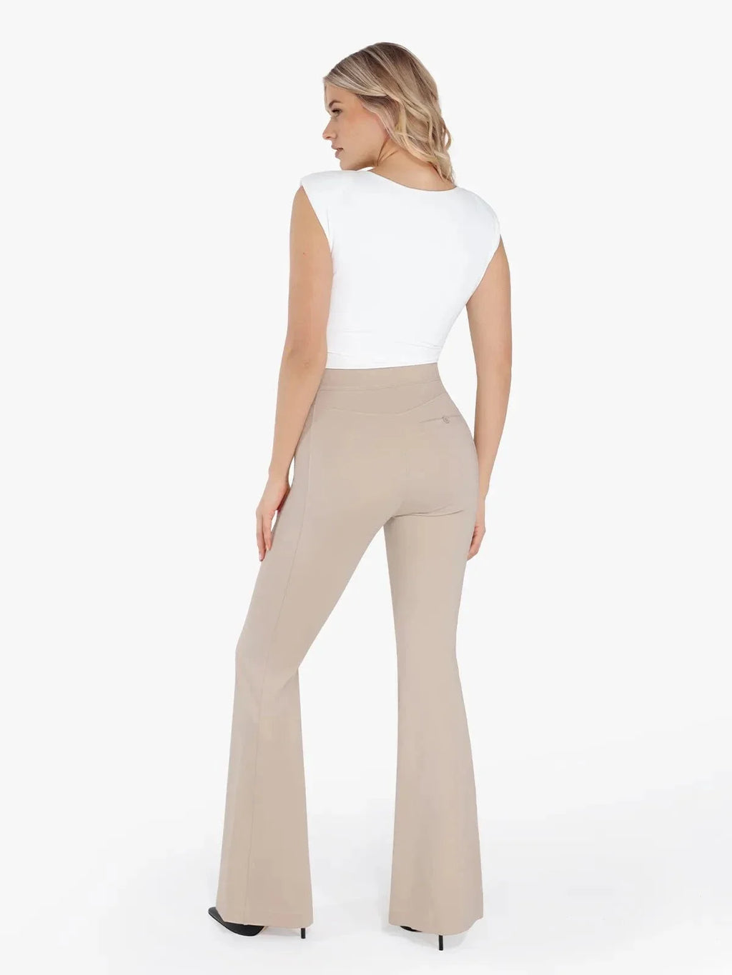 Day To Night Set Tummy Control Bodysuit Built-in Shapewear Pants