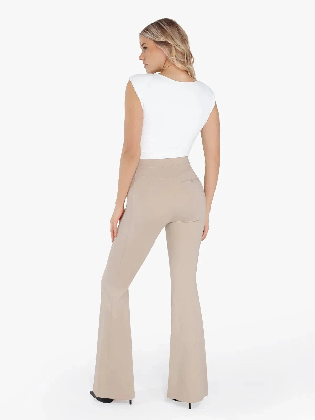Day To Night Set Tummy Control Bodysuit Built-in Shapewear Pants