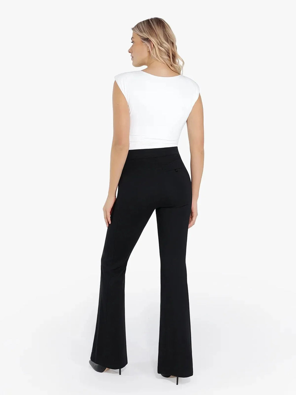 Day To Night Set Tummy Control Bodysuit Built-in Shapewear Pants