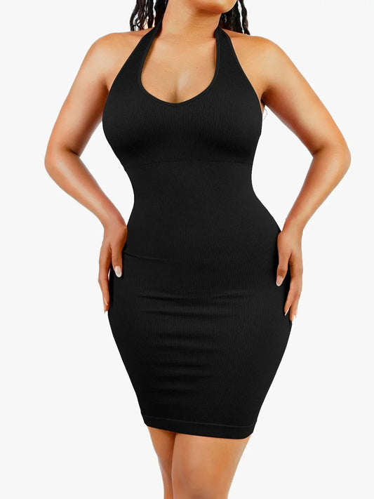 Shapewear Sleeveless Sculpting Dress Set